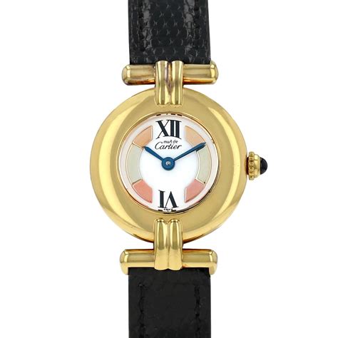 cartier must colisee vermeil|Orologio Cartier Must Colisée 411927 .